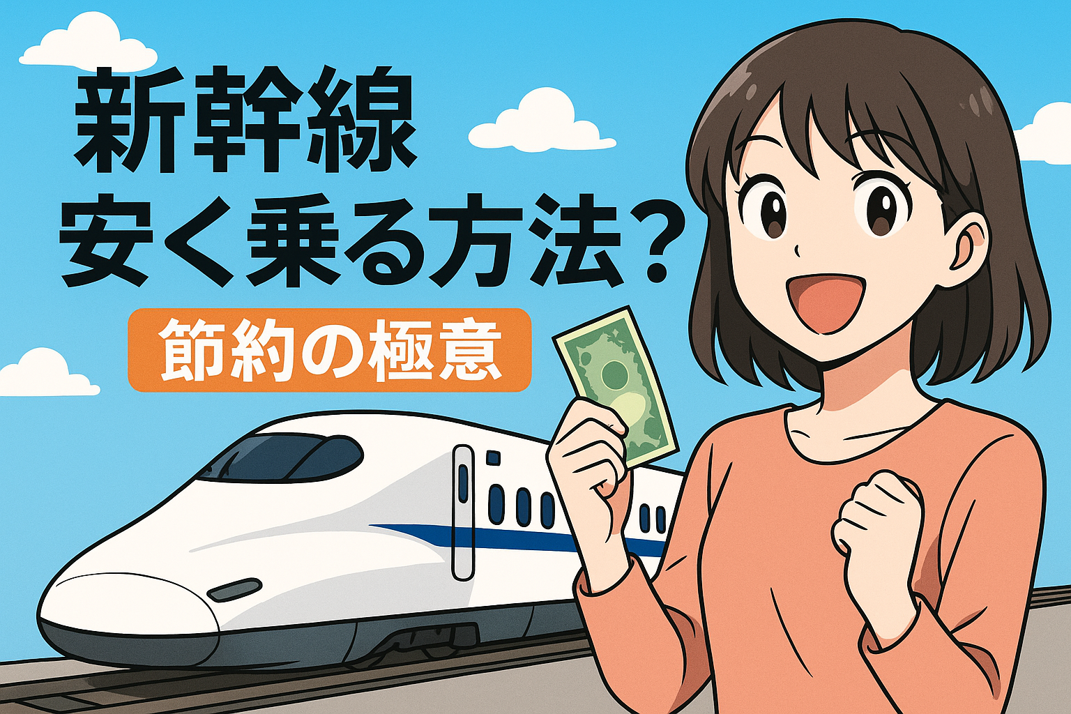新幹線安く乗る方法？節約の極意