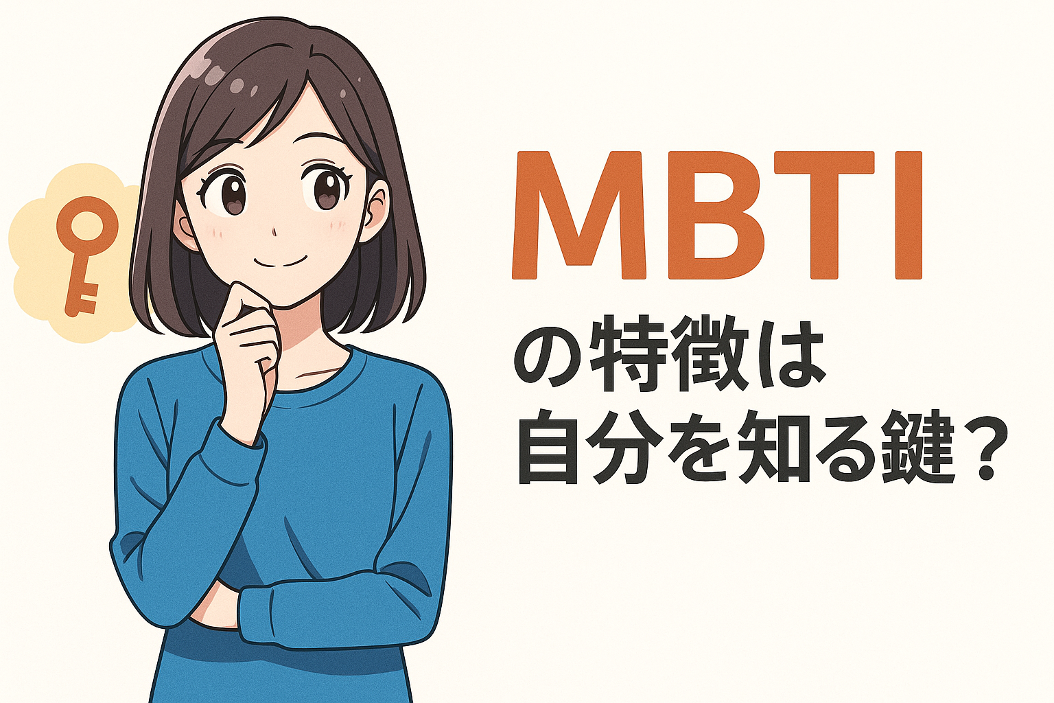 MBTIの特徴は自分を知る鍵？