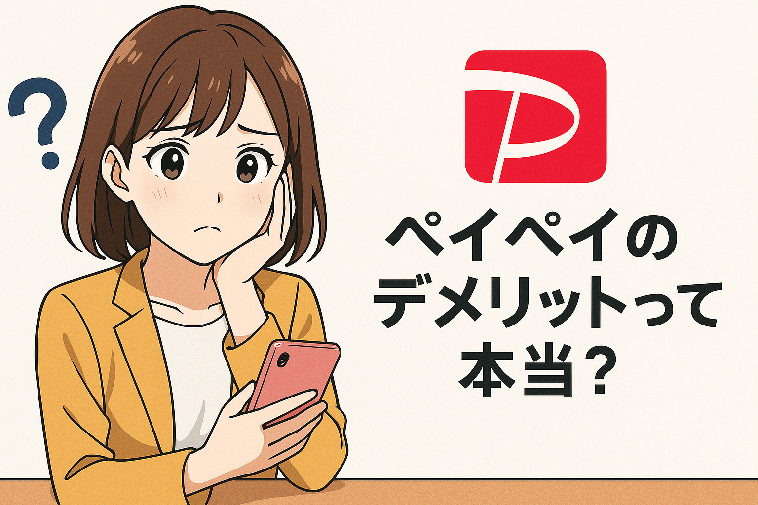 ペイペイのデメリットって本当？