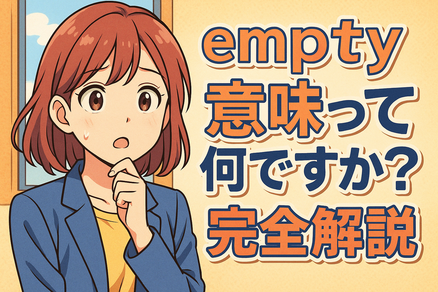 empty 意味って何ですか？完全解説