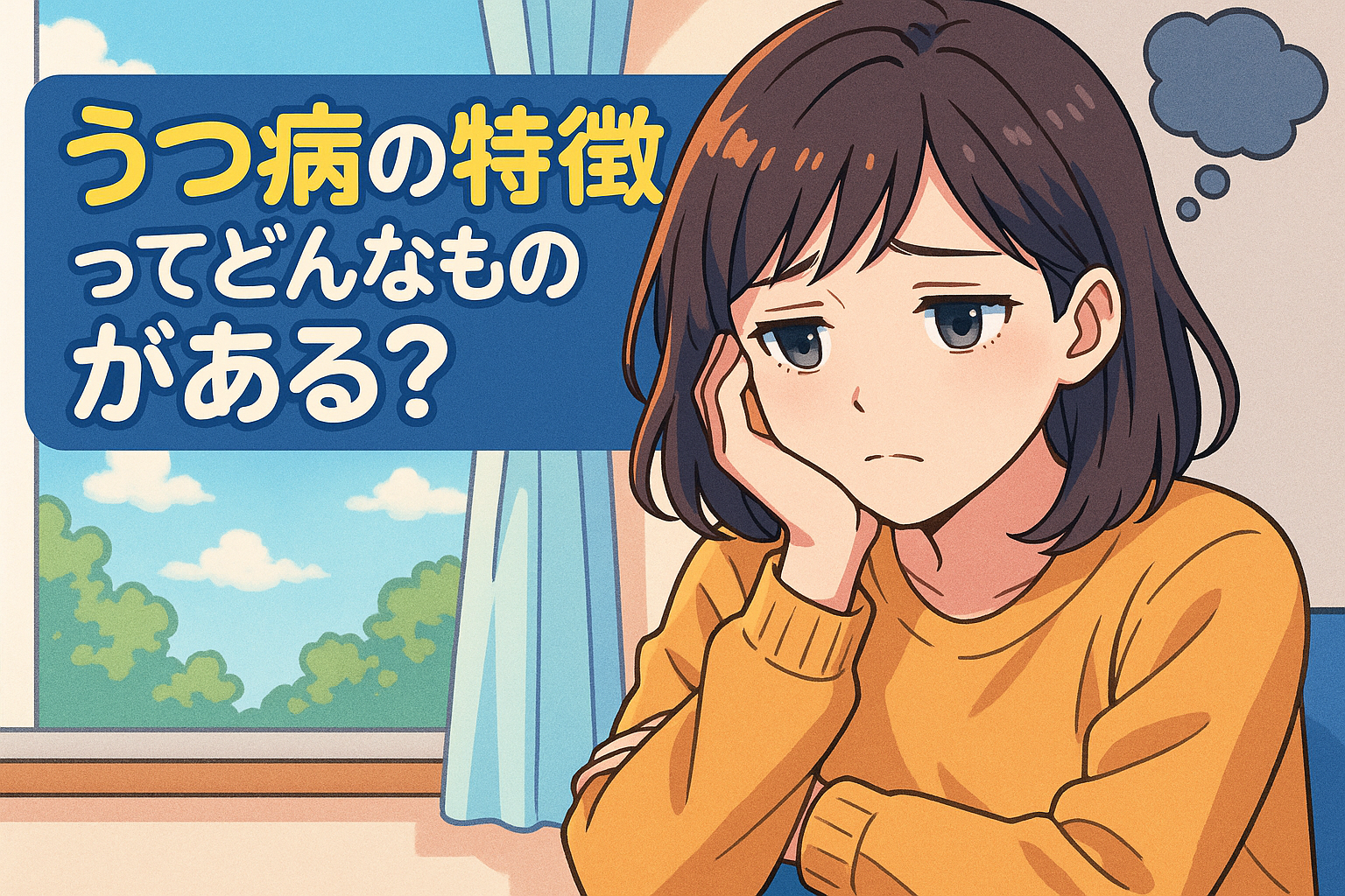 うつ病の特徴ってどんなものがある？
