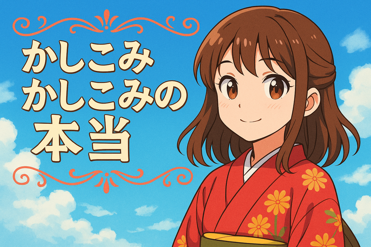 かしこみかしこみの本当の意味は？