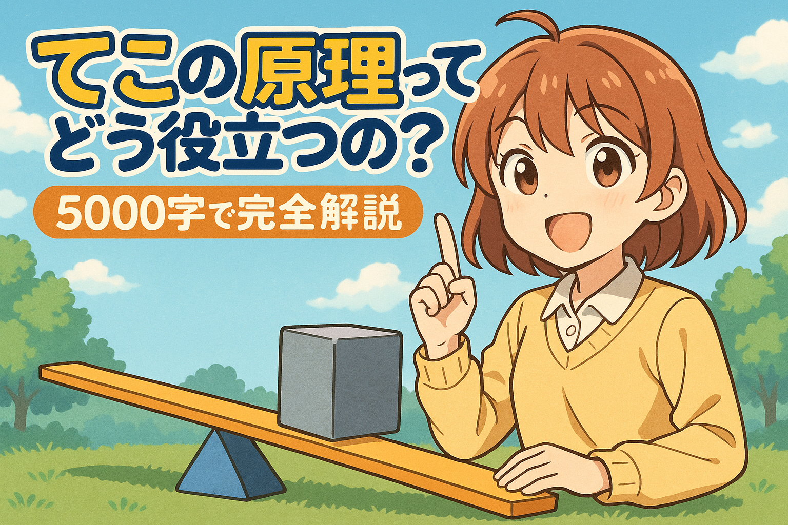 てこの原理ってどう役立つの？5000字で完全解説