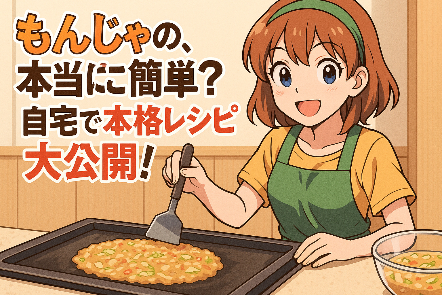 もんじゃの作り方、本当に簡単？自宅で本格レシピ大公開！