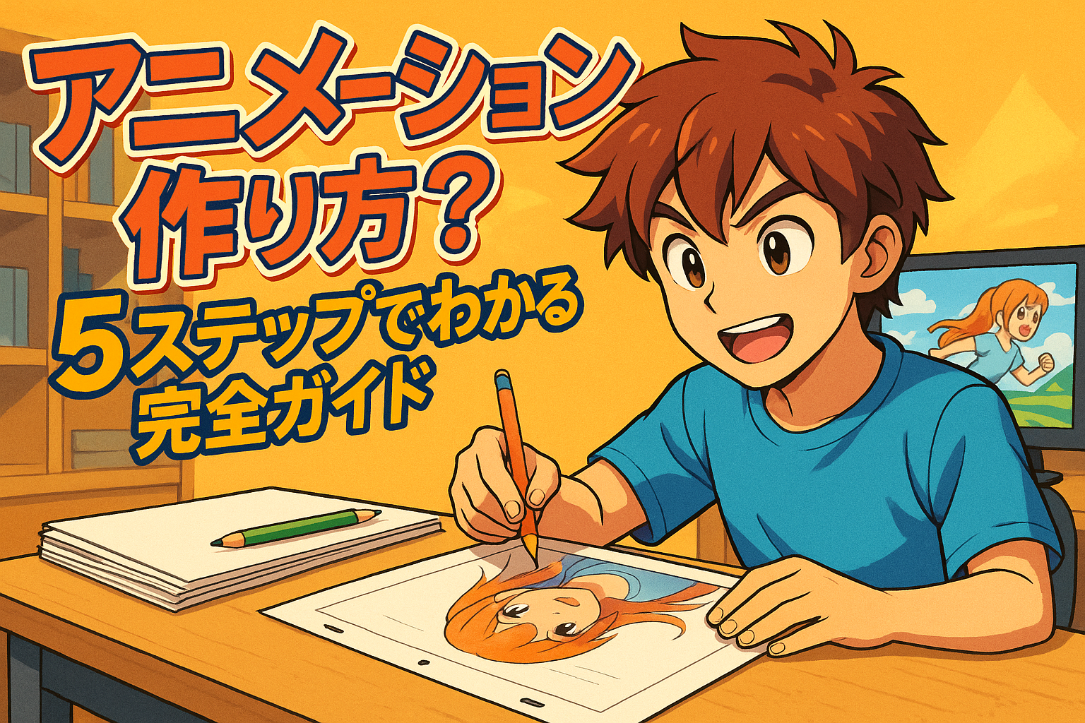 アニメーション作り方？5ステップでわかる完全ガイド