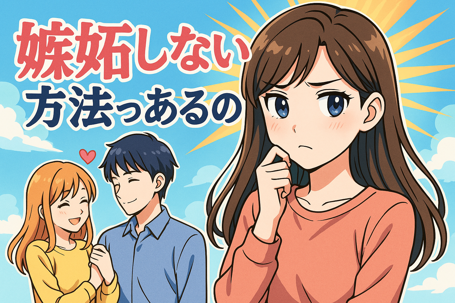 嫉妬しない方法ってあるの？