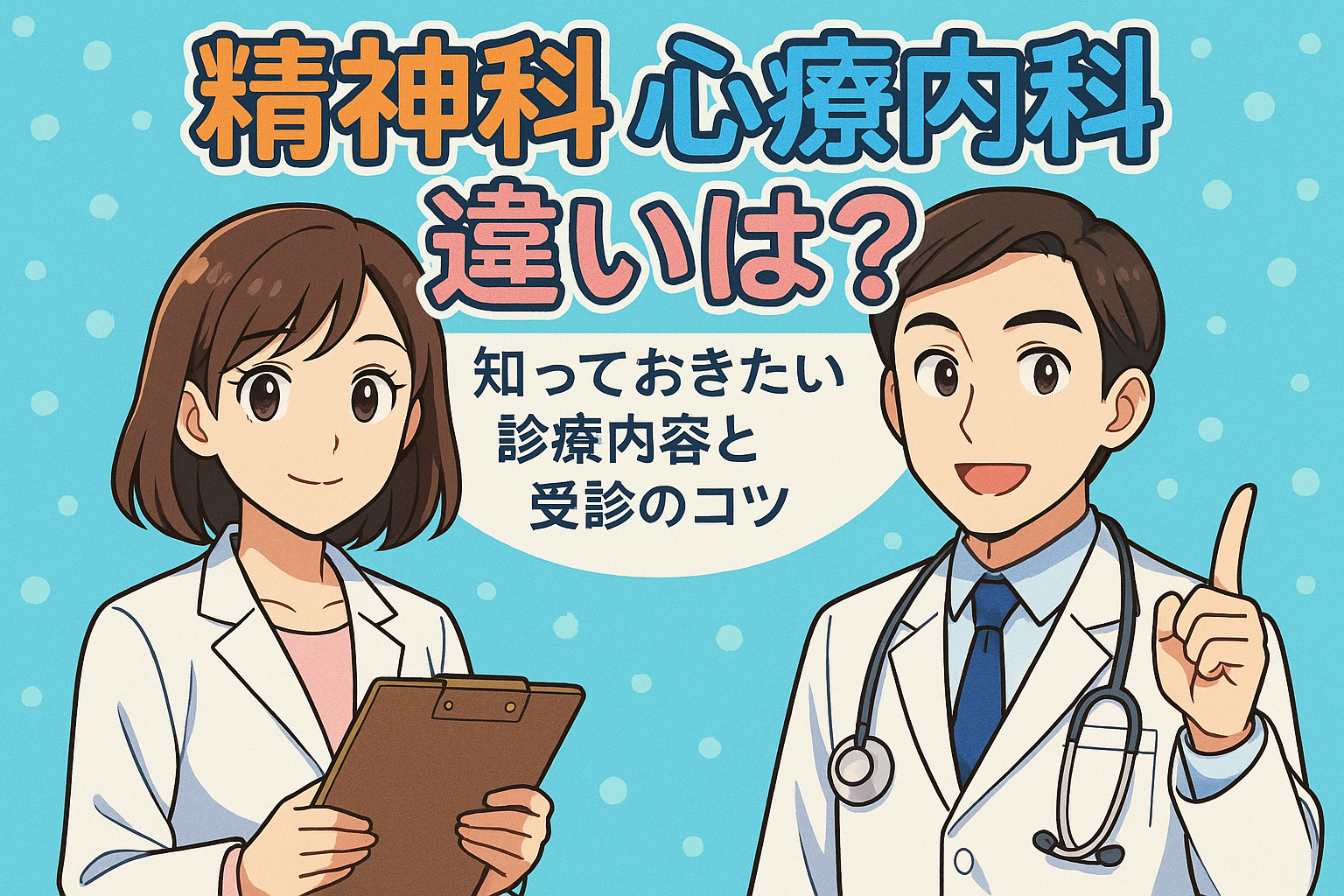 精神科 心療内科 違いは？知っておきたい診療内容と受診のコツ