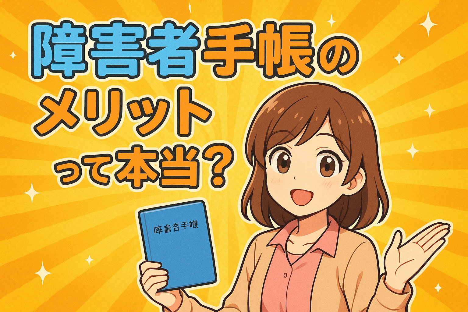 障害者手帳のメリットって本当？