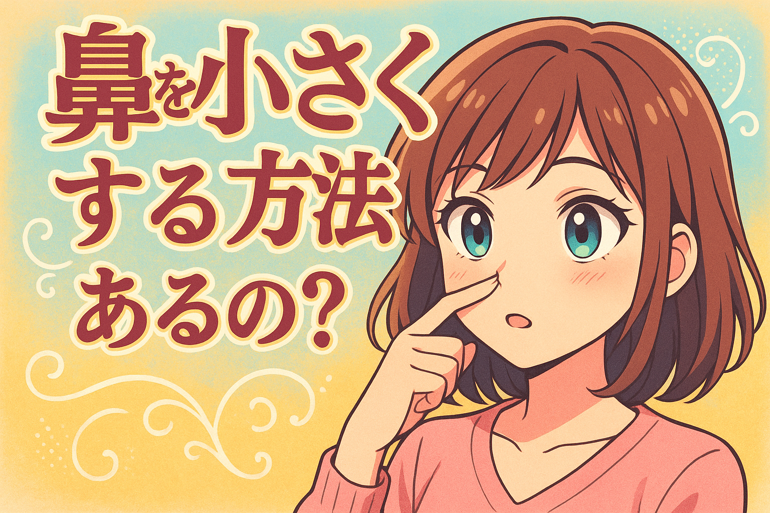 鼻を小さくする方法、あるの？