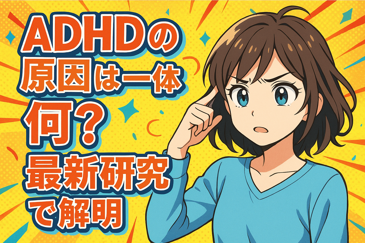 ADHDの原因は一体何？最新研究で解明