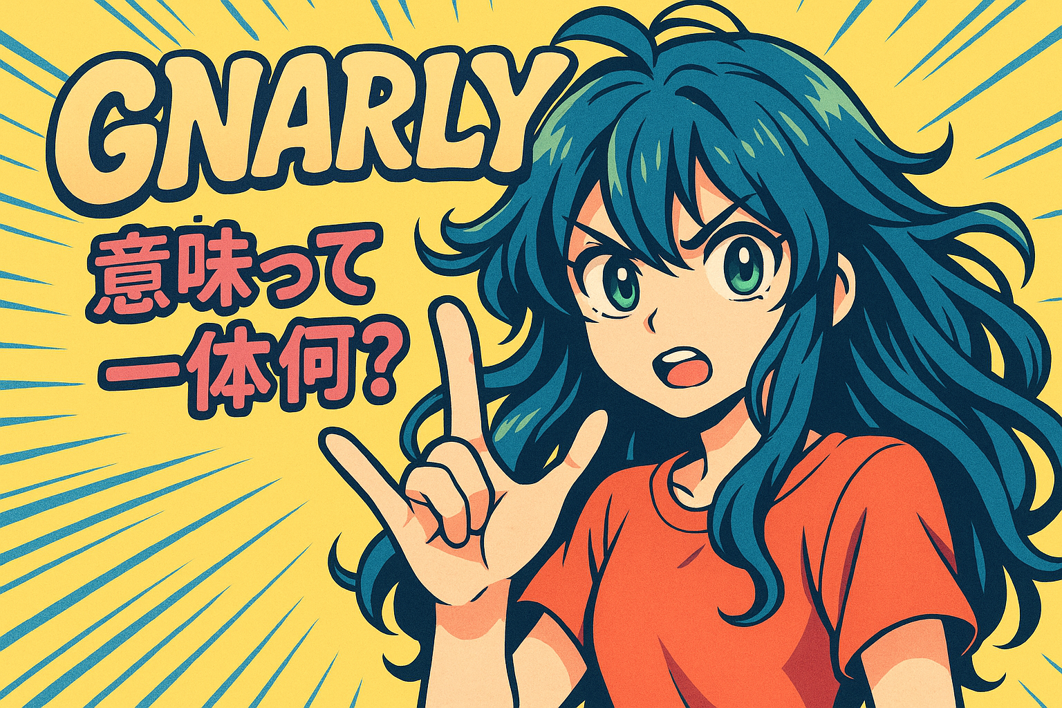 gnarly 意味って一体何？
