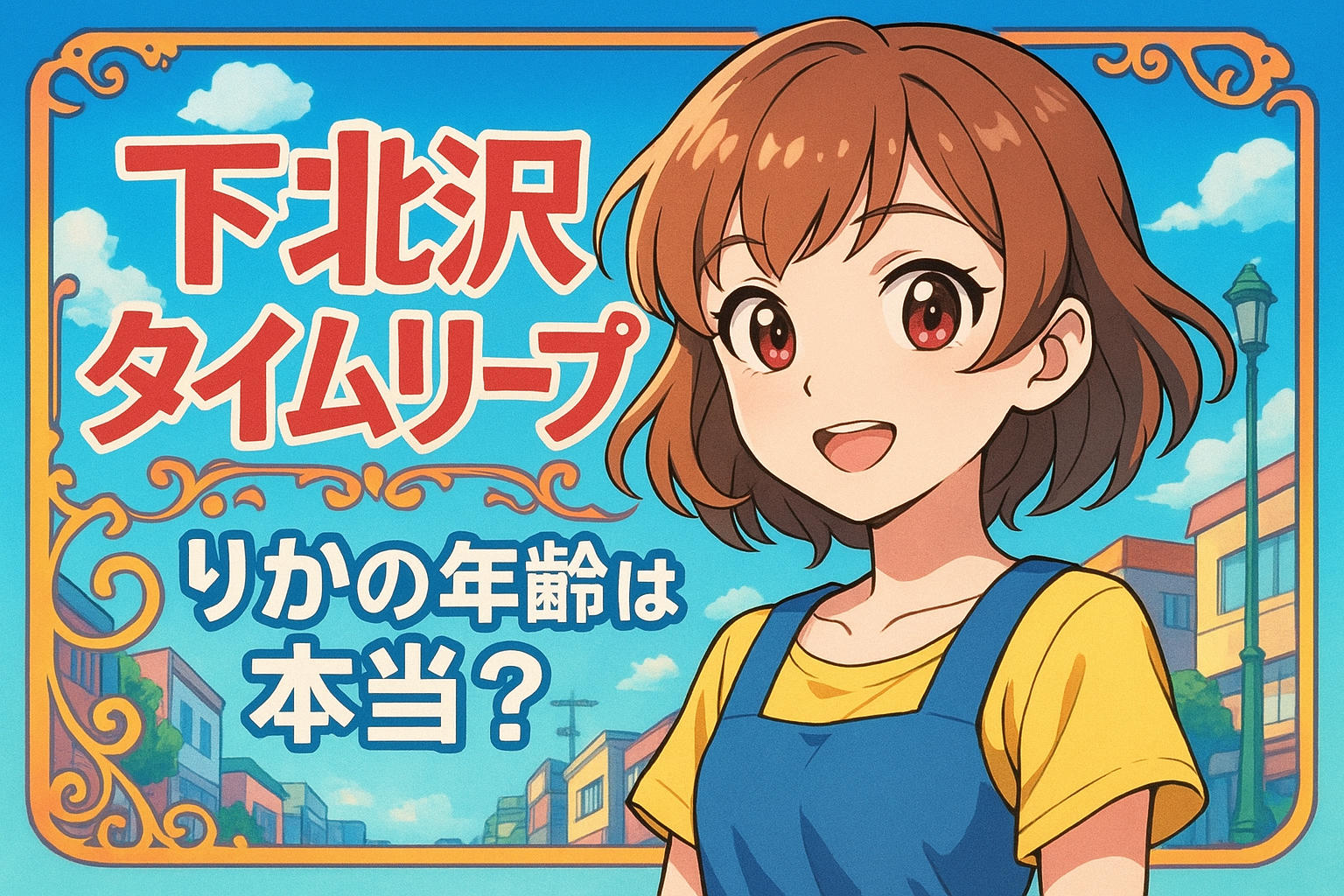 下北沢タイムリープ りりかの年齢は本当？