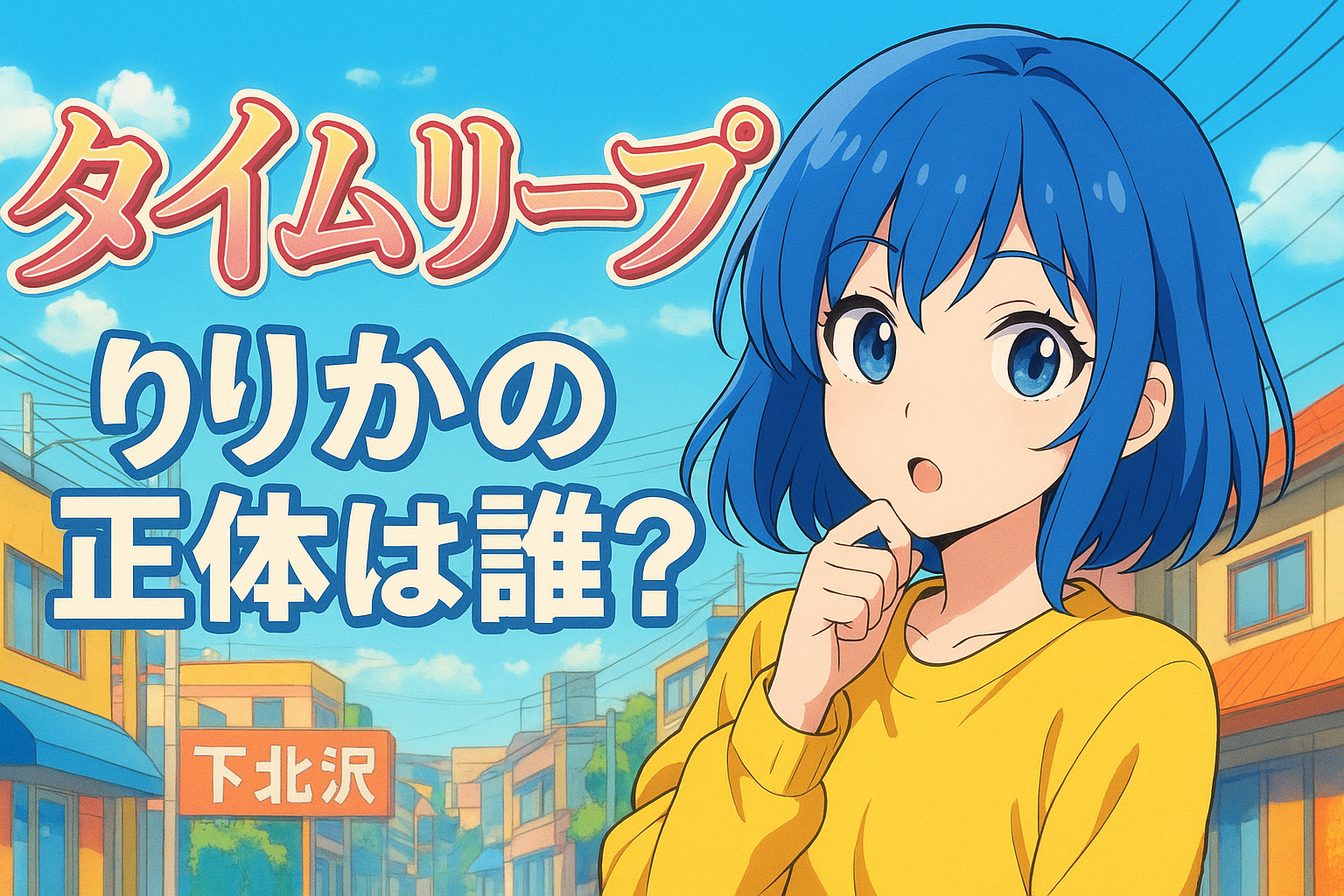 下北沢タイムリープりりかの正体は誰？