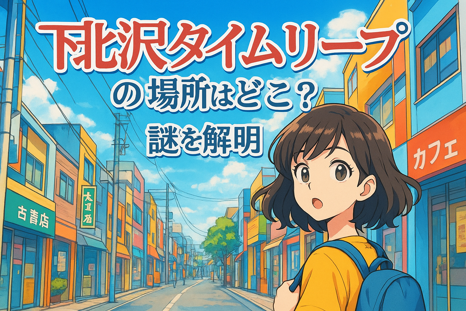 下北沢タイムリープの場所はどこ？謎を解明