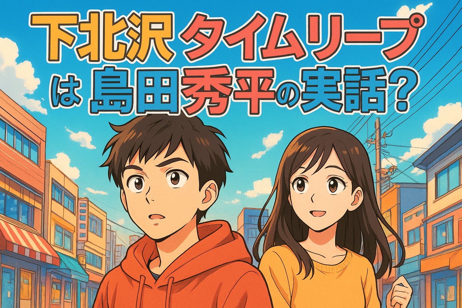 下北沢タイムリープは島田秀平の実話？