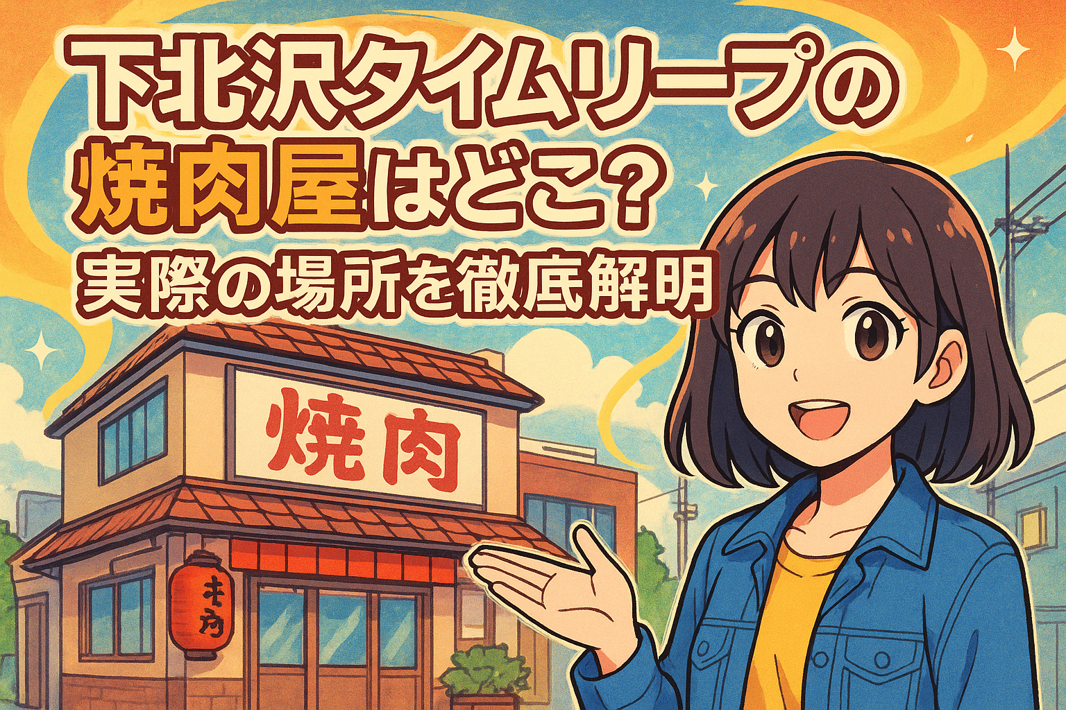 下北沢タイムリープの焼肉屋はどこ？実際の場所を徹底解明