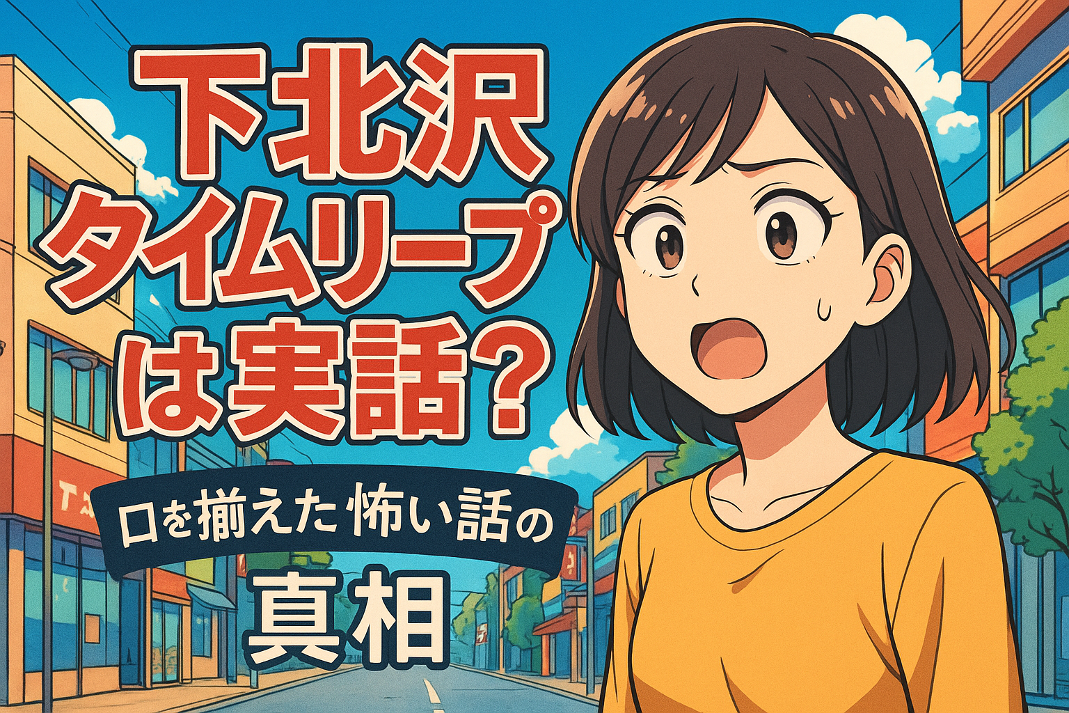 下北沢タイムリープは実話？口を揃えた怖い話の真相