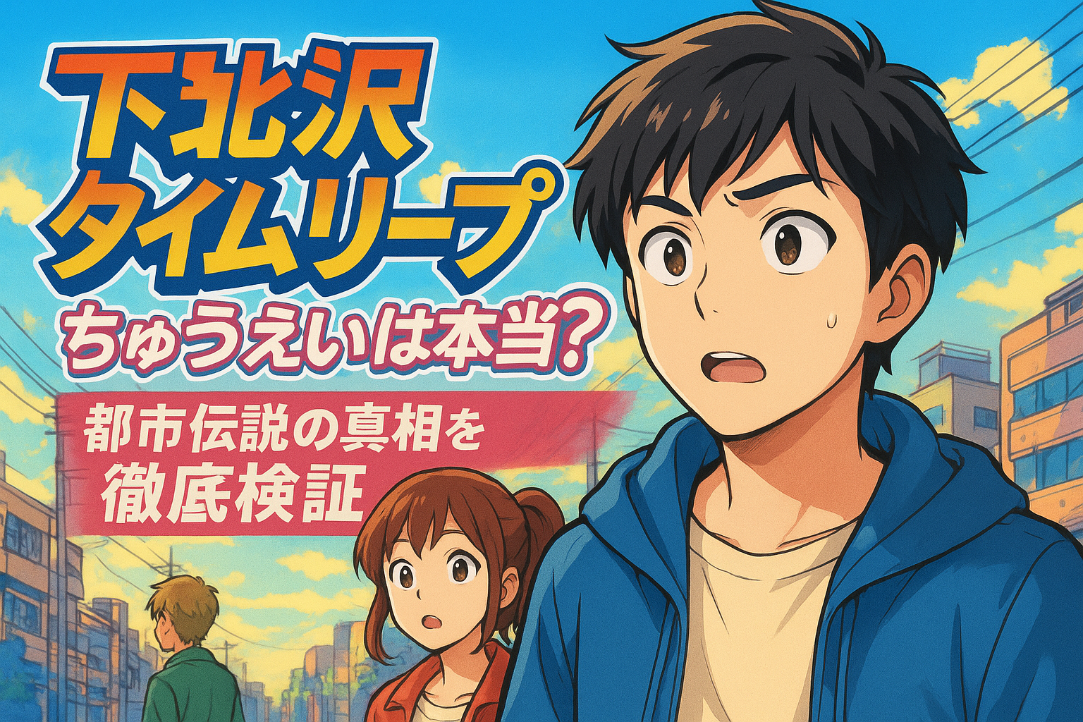 下北沢タイムリープちゅうえいは本当？都市伝説の真相を徹底検証