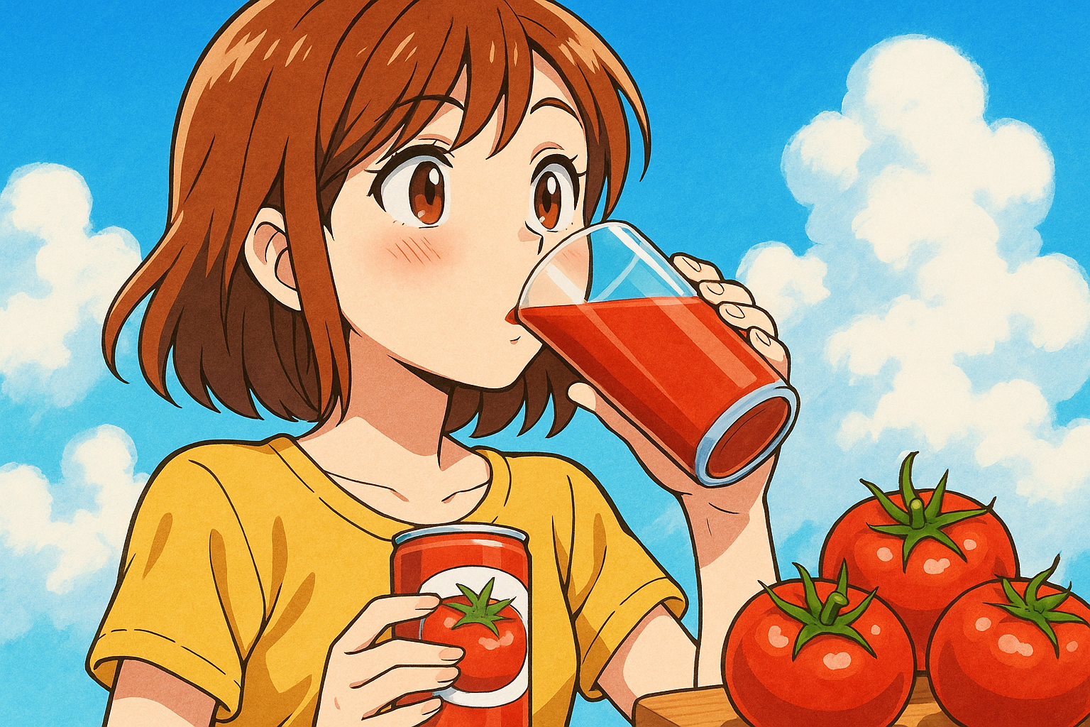 トマトジュースを毎日飲む際の結論