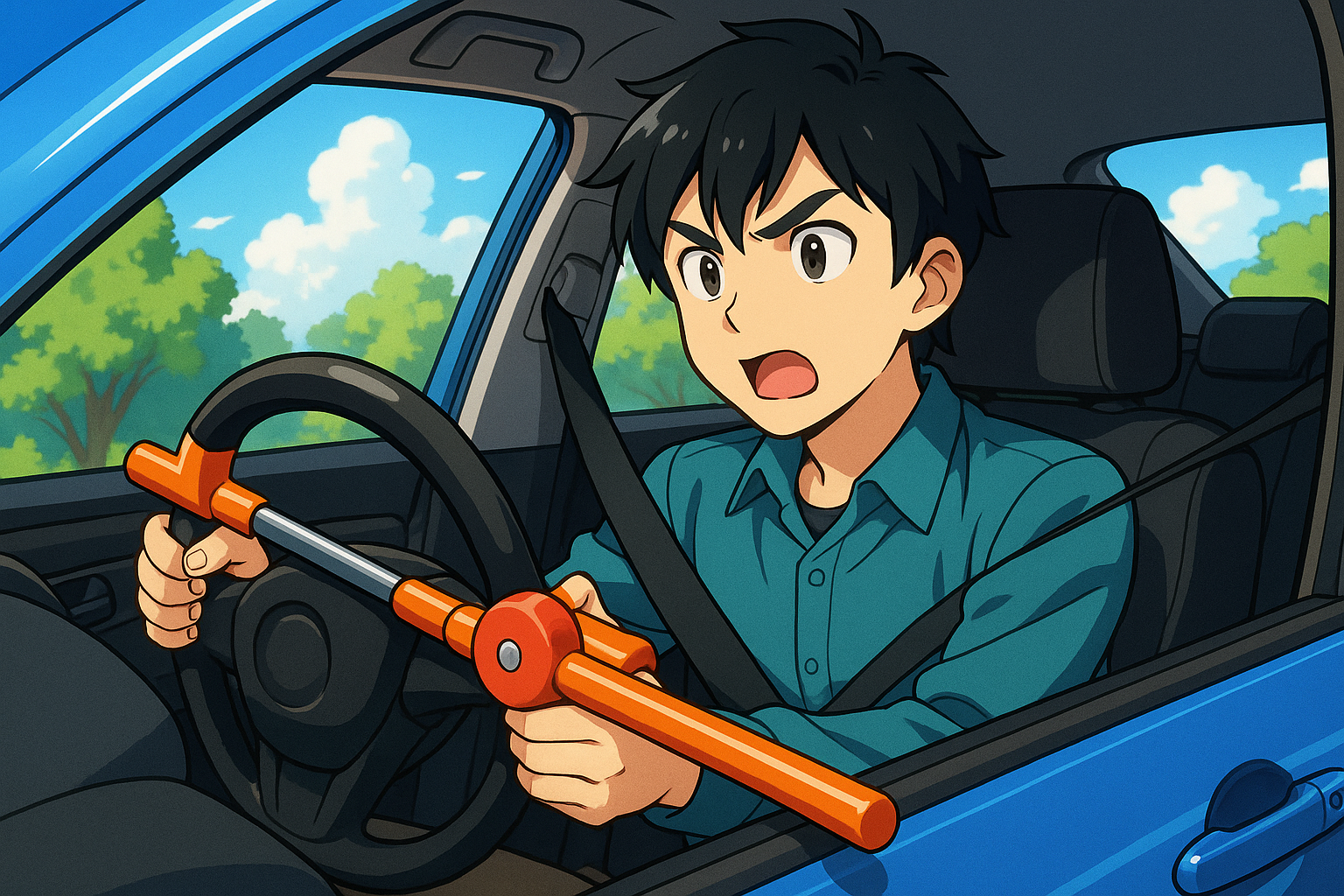 ハンドルロックは決して意味がない機能ではない