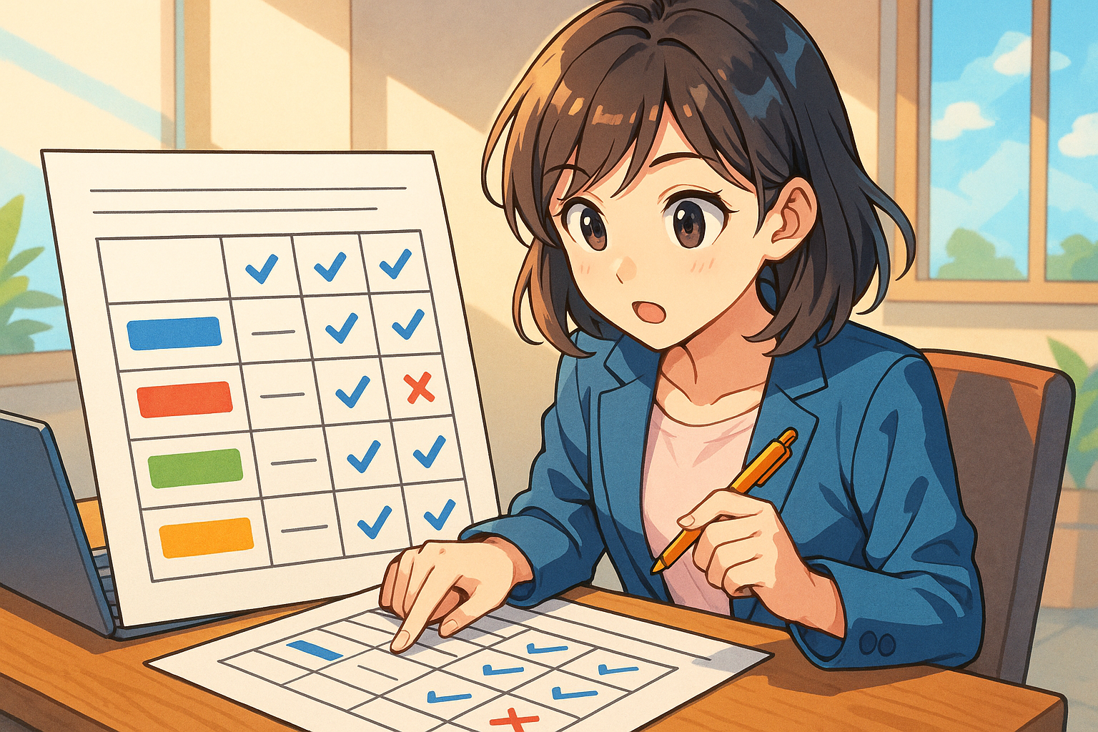 比較表で意思決定を加速させる最適解