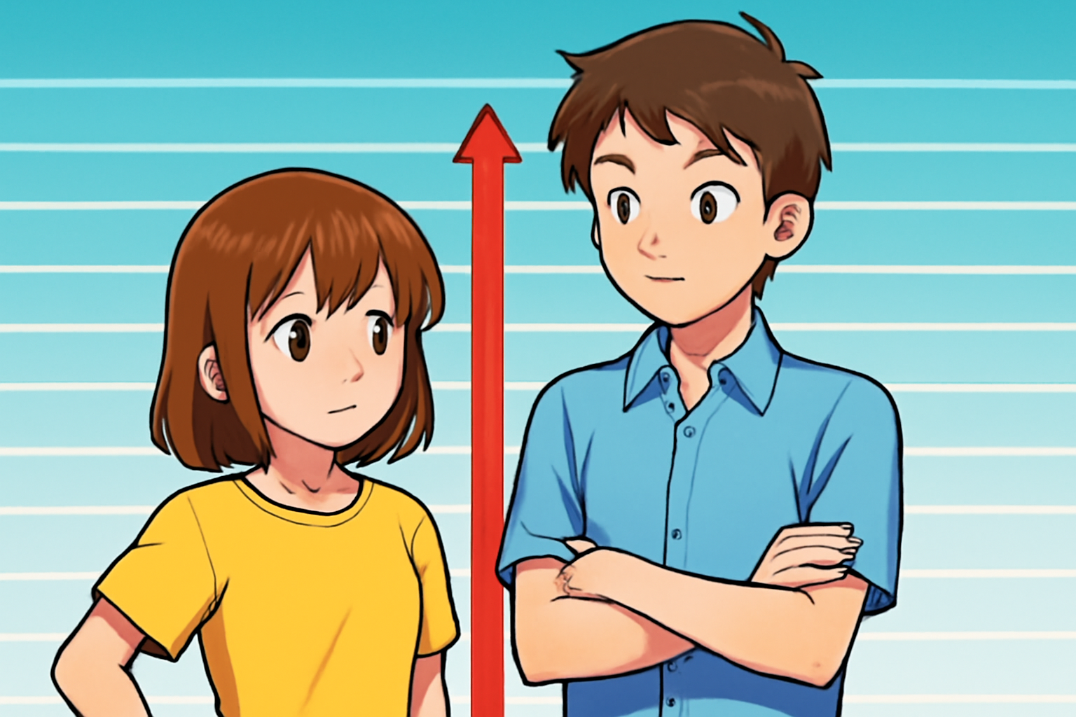 身長比較したったーの結果は参考程度にとどめ、公式統計データで判断すべき