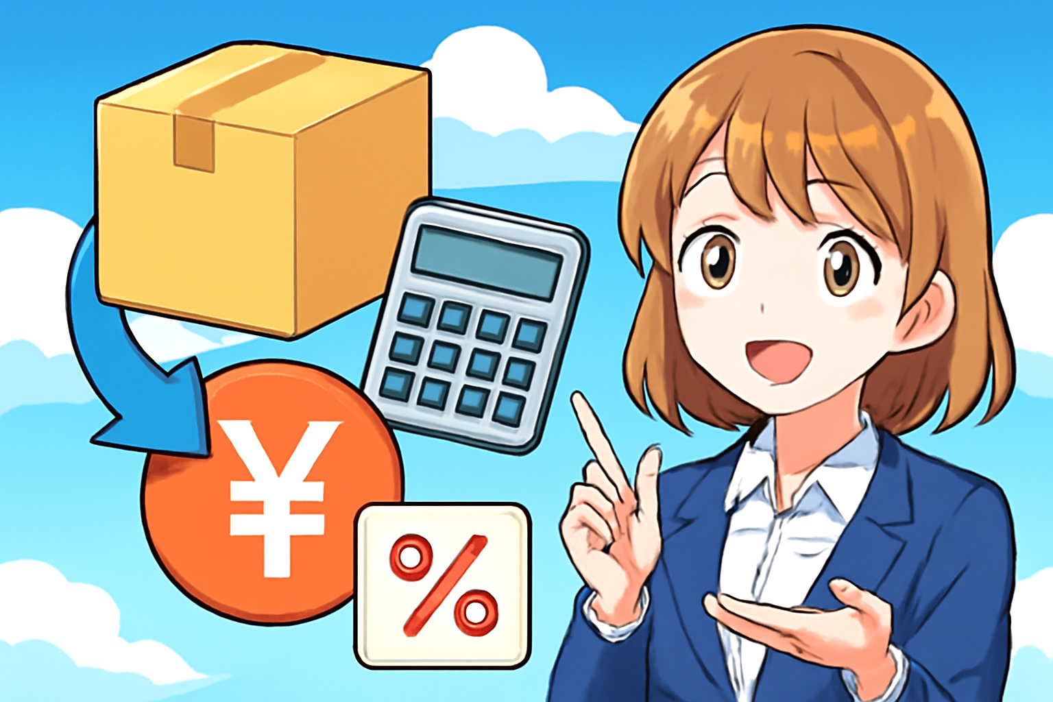 関税の仕組みは「輸入価格×税率」のシンプル計算