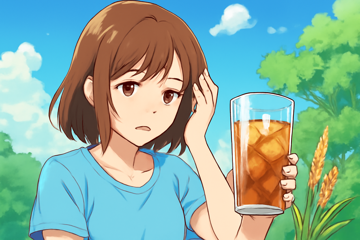 麦茶にはいくつかのデメリットが存在するが、適切な飲み方をすれば快適に楽しめる