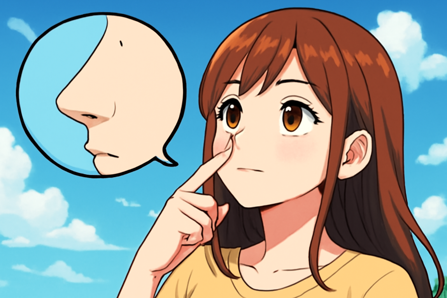 鼻を高くするには根本的な解決策が最も確実です