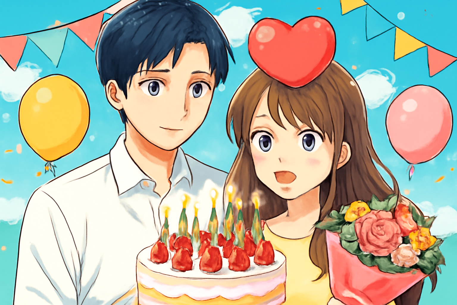 anniversaryの意味は「年単位の記念日」